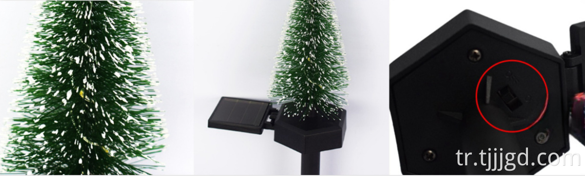 LED Solar Christmas Tree